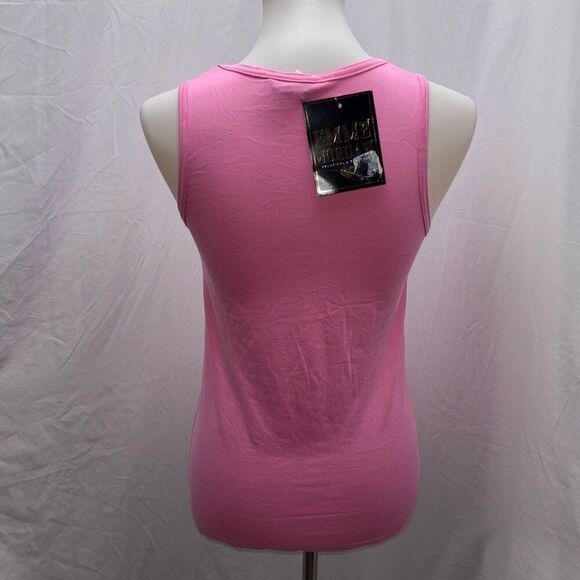 NWT Emme Jordan pink sleep tank pj top Sz L I LOVE YOU - Picture 3 of 6